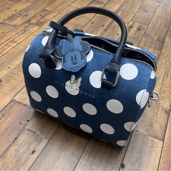 Disney Denim Loungefly Purse - Minnie Mouse - Picture 6 of 6